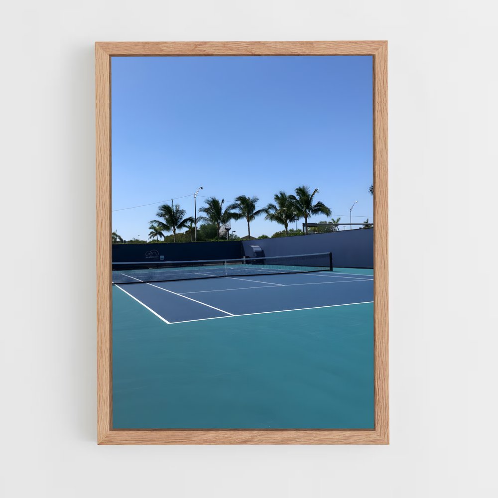 Poster Match à Miami – affiche Tennis (vue 4)